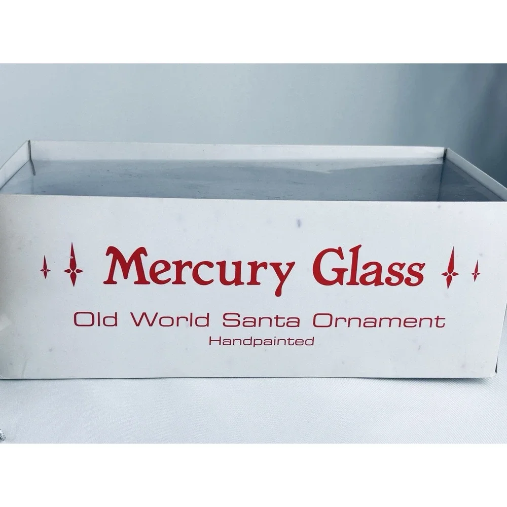 Dept 56 Christmas Mercury Glass Old World 10